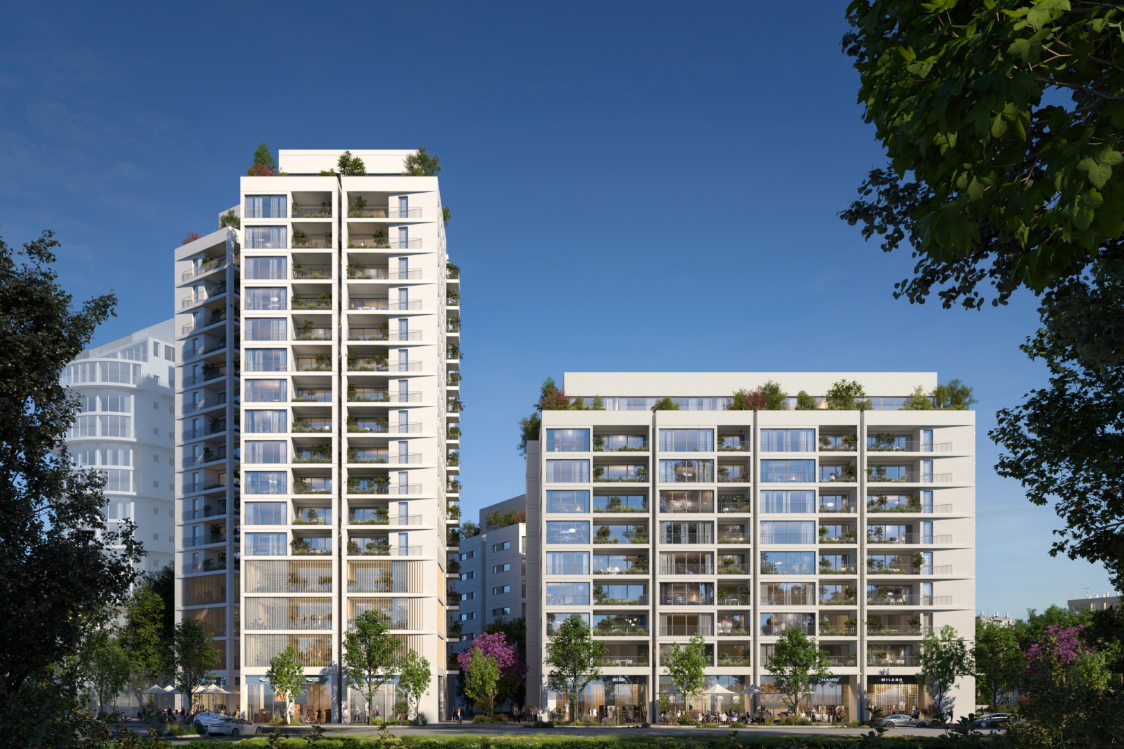 המחוגה, תל אביב